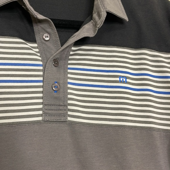 2Pc Set Travis Matthew Men’s Groggy Polo T-Shirt Set Size Medium Grey Navy - Picture 9 of 16